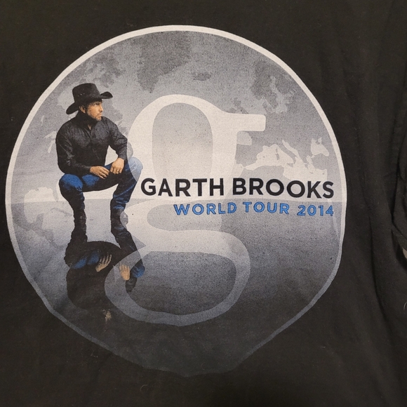 Garth Brooks World Tour 2014 T Shirt Medium Country Concert Tee - Picture 5 of 5
